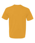 Bayside 5040 Unisex USA-Made Midweight T-Shirt - Gold - back