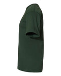 Bayside 5040 Unisex USA-Made Midweight T-Shirt - Hunter Green - side