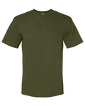 Bayside 5040 Unisex USA-Made Midweight T-Shirt - Olive - front