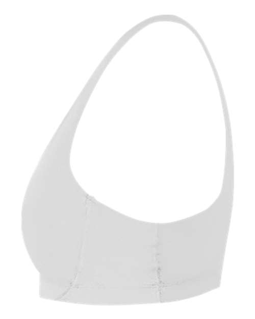 Badger 2636 Girls' B-Sport Bra Top - White - side