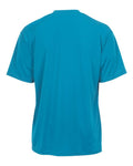 Alleson Athletic 7930 Men's B-Core Placket Jersey - Electric Blue - back