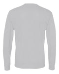 Jerzees 21MLR Unisex Dri-Power Performance Long Sleeve T-Shirt - Silver - back