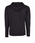 Next Level 9301 Unisex Laguna Hoodie Sweatshirt - Black/ Black - back