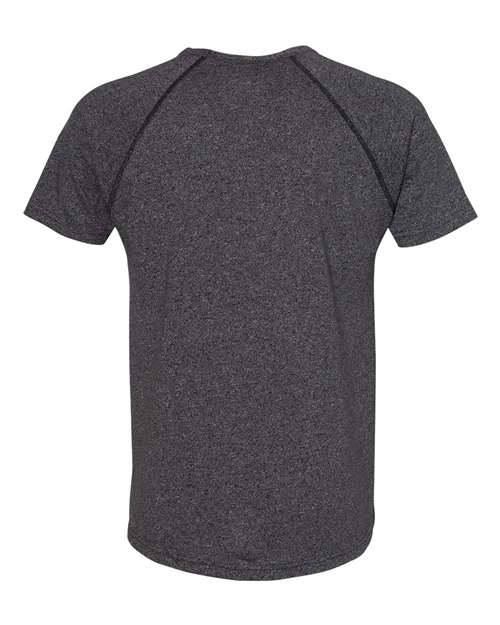 Next Level 2050 Men's Mock Twist Raglan T-Shirt - Black - back