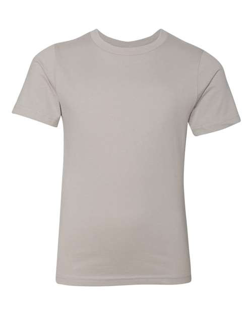 Next Level 3310 Youth Cotton T-Shirt - Light Grey - front