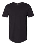 Next Level 3602 Men's Cotton Long Body T-Shirt - Black - front