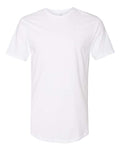 Next Level 3602 Men's Cotton Long Body T-Shirt - White - front