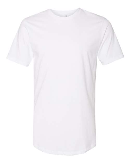 Next Level 3602 Men's Cotton Long Body T-Shirt - White - front