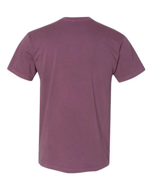 Next Level 7410 Unisex Inspired Dye T-Shirt - Shiraz - back