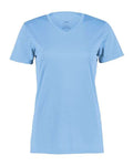 Augusta Sportswear 1790 Women's Nexgen Performance V-Neck T-Shirt - Columbia Blue - front