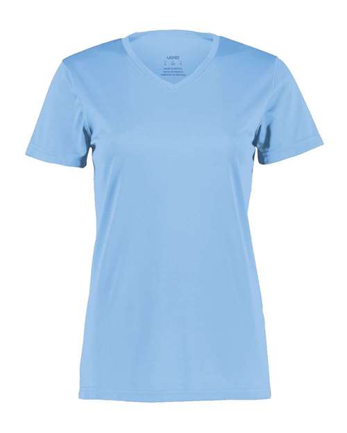 Augusta Sportswear 1790 Women's Nexgen Performance V-Neck T-Shirt - Columbia Blue - front