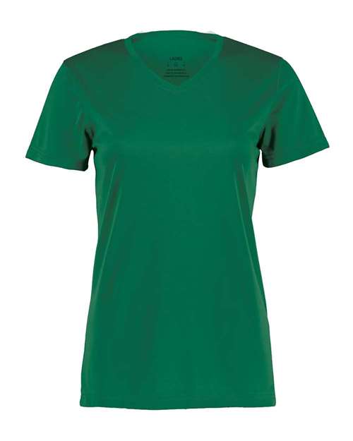 Augusta Sportswear 1790 Women's Nexgen Performance V-Neck T-Shirt - Dark Green - front