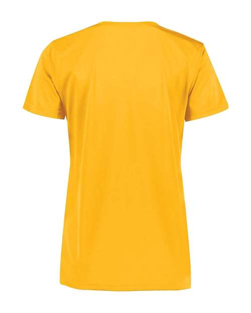 Augusta Sportswear 1790 Women's Nexgen Performance V-Neck T-Shirt - Gold - back