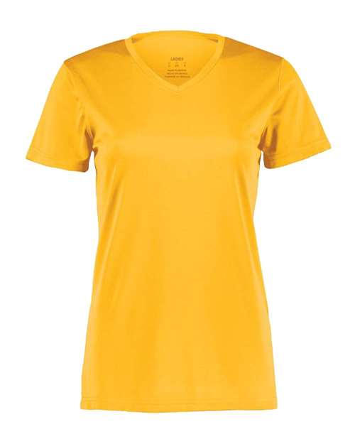 Augusta Sportswear 1790 Women's Nexgen Performance V-Neck T-Shirt - Gold - front