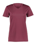 Augusta Sportswear 1790 Women's Nexgen Performance V-Neck T-Shirt - Maroon - front