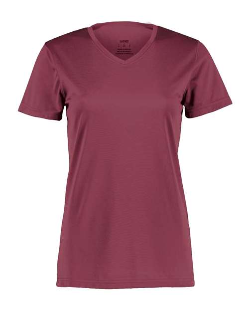 Augusta Sportswear 1790 Women's Nexgen Performance V-Neck T-Shirt - Maroon - front