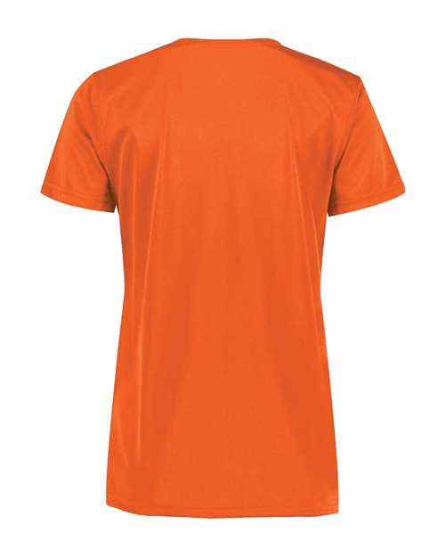 Augusta Sportswear 1790 Women's Nexgen Performance V-Neck T-Shirt - Orange - back