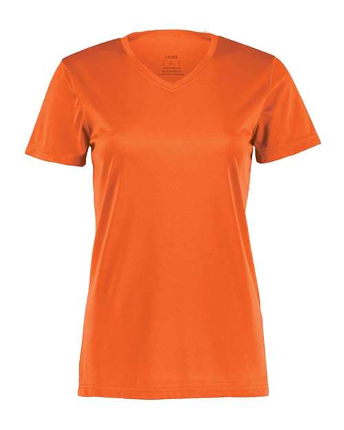 Augusta Sportswear 1790 Women's Nexgen Performance V-Neck T-Shirt - Orange - front