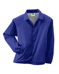Augusta Sportswear 3100 Men's Coach's Jacket - Purple - front