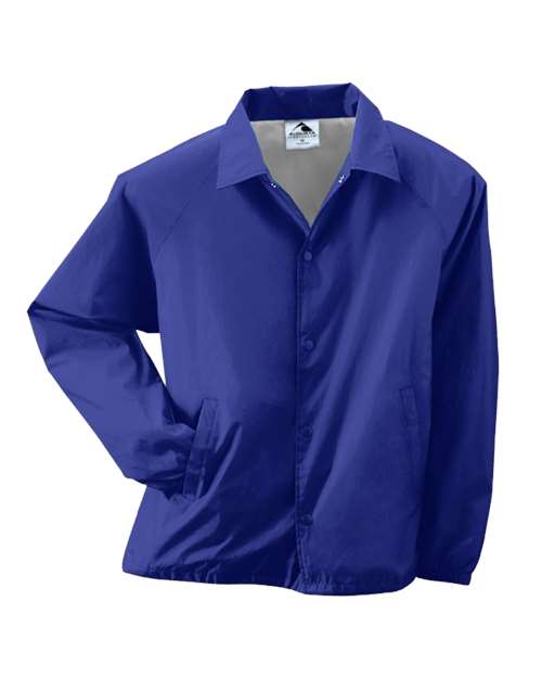 Augusta Sportswear 3100 Men's Coach's Jacket - Purple - front