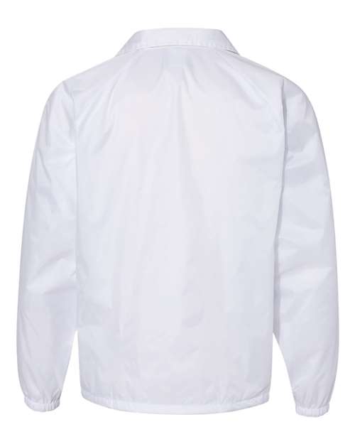 Augusta Sportswear 3100 Men's Coach's Jacket - White - back