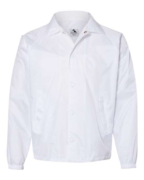 Augusta Sportswear 3100 Men's Coach's Jacket - White - front