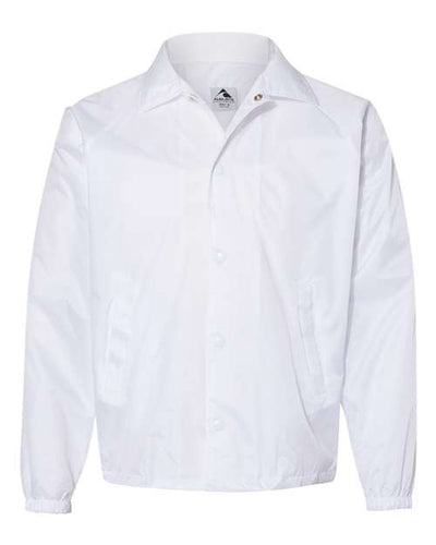 Augusta Sportswear 3100 Men's Coach's Jacket - White - front
