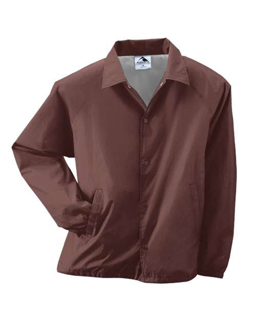 Augusta Sportswear 3100 Men's Coach's Jacket - Brown - front