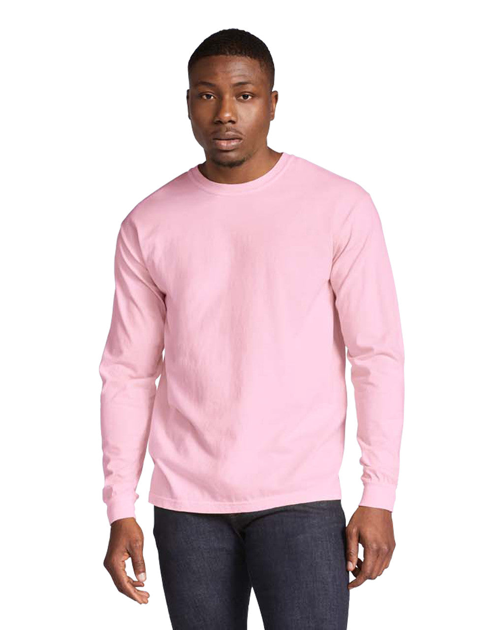 Comfort Colors 6014 Long Sleeve - Blossom - model front