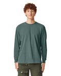 Comfort Colors 6014 Long Sleeve - Blue Spruce - model front