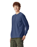 Comfort Colors 6014 Long Sleeve - China Blue - model side