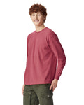 Comfort Colors 6014 Long Sleeve - Brick - model side