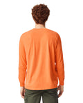 Comfort Colors 6014 Long Sleeve - Burnt Orange - model back