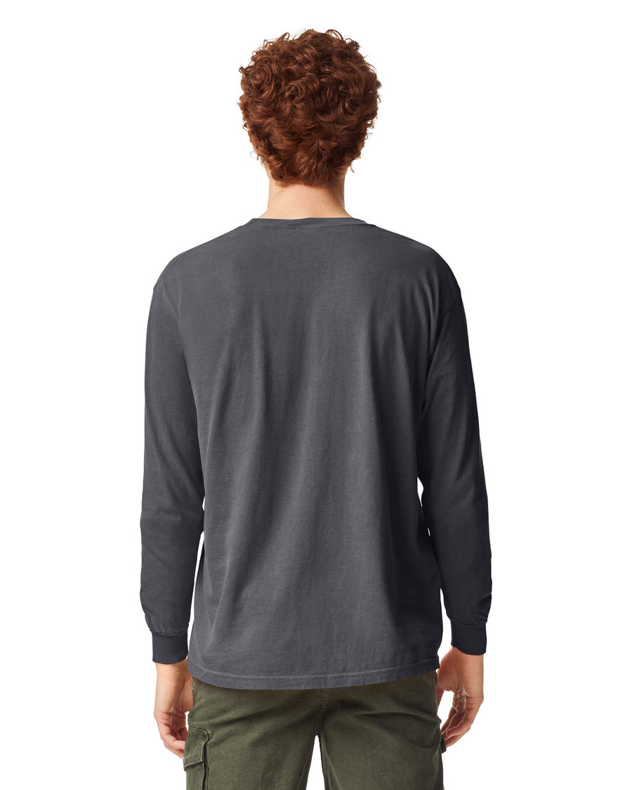 Comfort Colors 6014 Long Sleeve - Graphite - model back