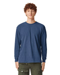 Comfort Colors 6014 Long Sleeve - Midnight - model front
