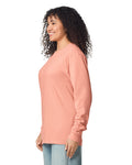 Comfort Colors 6014 Long Sleeve - Peachy - model side