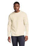 Comfort Colors 6014 Long Sleeve - Ivory - model front