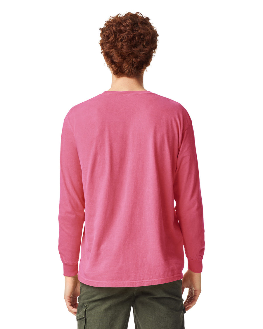 Comfort Colors 6014 Long Sleeve - Crunchberry - model back