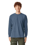Comfort Colors 6014 Long Sleeve - Denim - model front