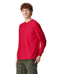 Comfort Colors 6014 Long Sleeve - Red - model side