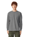 Comfort Colors 6014 Long Sleeve - Grey - model front