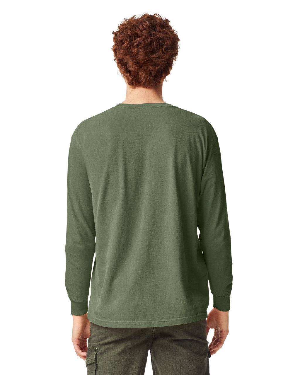 Comfort Colors 6014 Long Sleeve - Hemp - model back