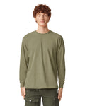 Comfort Colors 6014 Long Sleeve - Khaki - model front