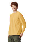 Comfort Colors 6014 Long Sleeve - Mustard - model side