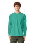 Comfort Colors 6014 Long Sleeve - Island Green - model front