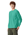 Comfort Colors 6014 Long Sleeve - Island Green - model side