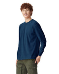 Comfort Colors 6014 Long Sleeve - Navy - model side