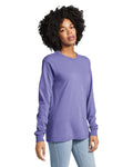 Comfort Colors 6014 Long Sleeve - Violet - model side