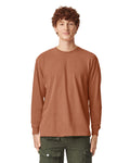 Comfort Colors 6014 Long Sleeve - Yam - model front