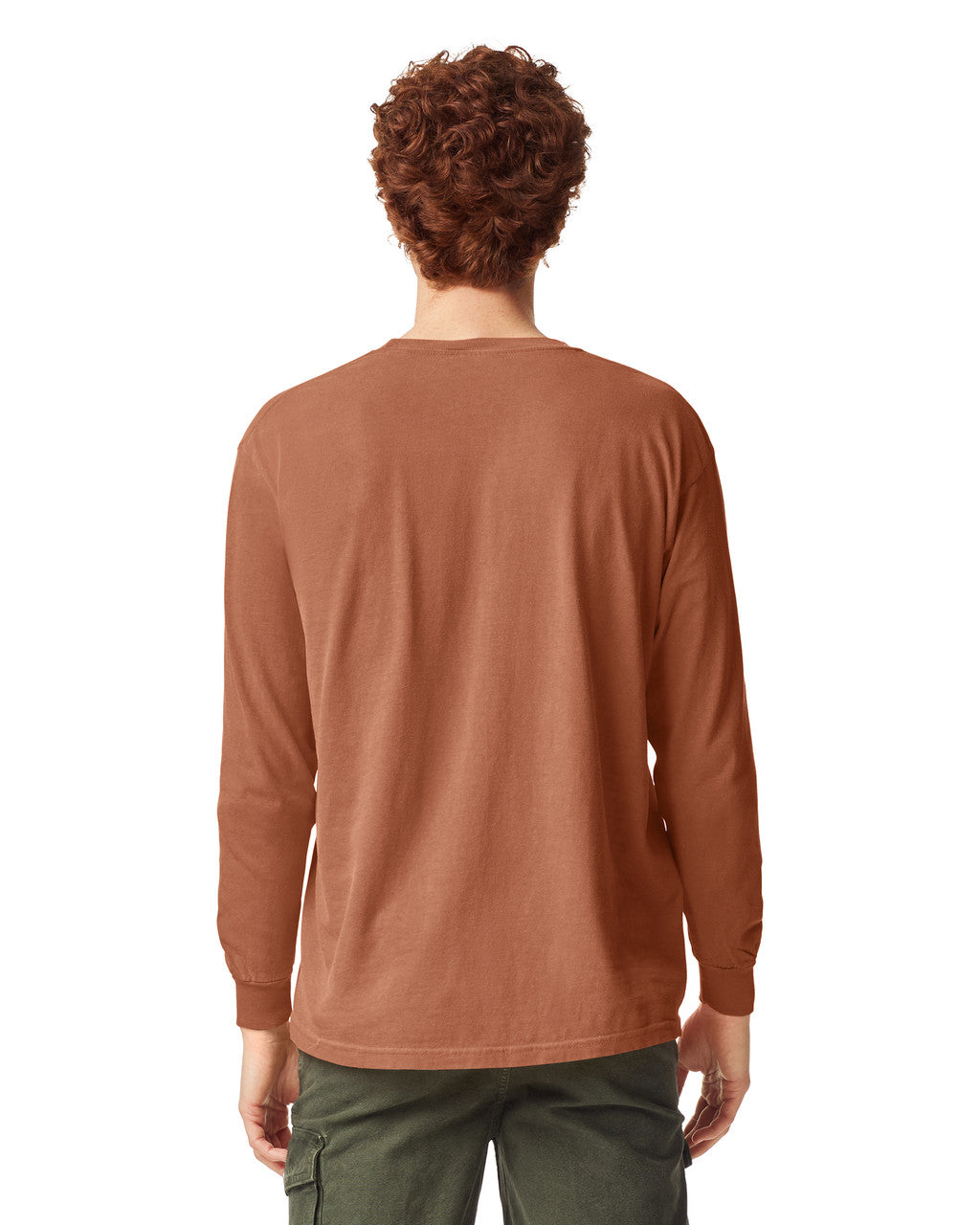 Comfort Colors 6014 Long Sleeve - Yam - model back